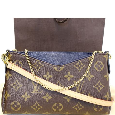 louis vuitton pallas clutch navy blue|Louis Vuitton pallas clutch price.